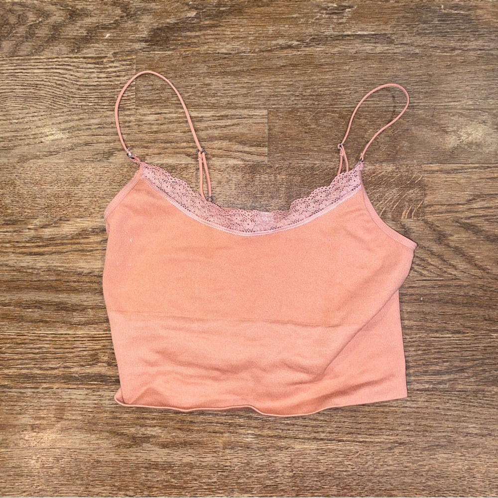 Out From Under Medium Urban Outfitters Top Orange Crop Top Bralette